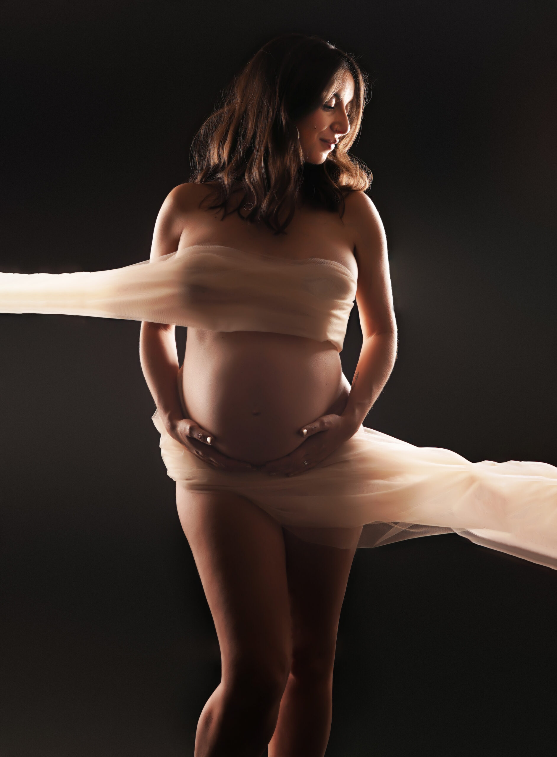 Portrait grossesse artistique